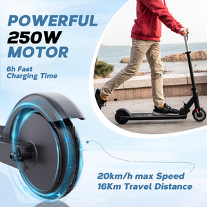 350W 36V 7.5Ah LED Foot-Balancing Electric Kids Scooter (EU, UK)